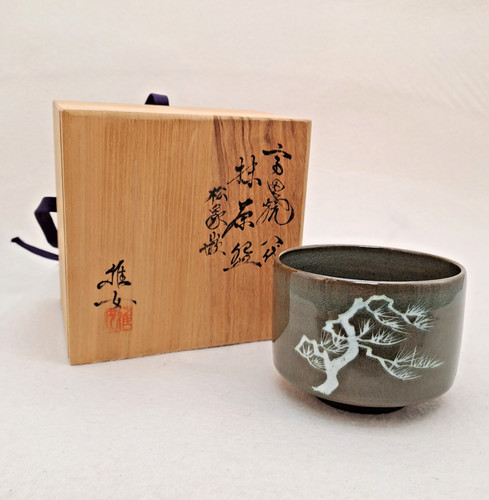 Japan matcha chawan kyoyaki - matcha,