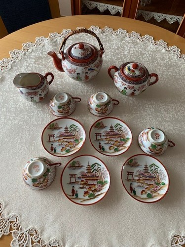 Japanisches teeservice alt - teeservice, aus