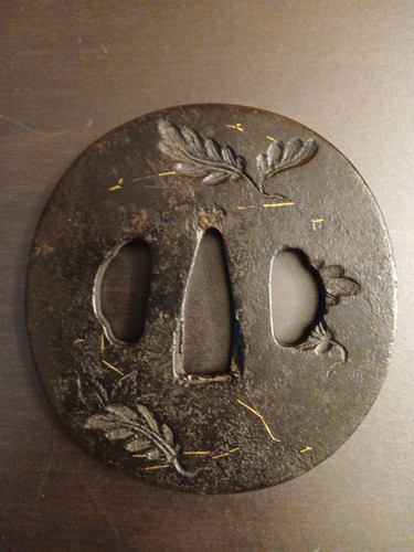Tsuba antik eisen - tsuba,