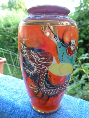 Vintage alte japanische vase - vintage,
