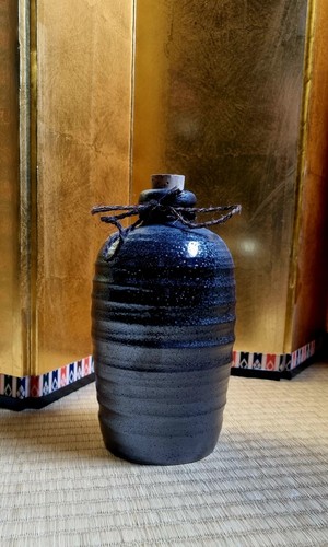 Japanische sake flasche - sake,