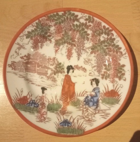 Japanischer vintage teller aus - vintage,