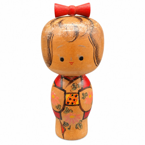 Vintage kokeshi kosode - vintage,