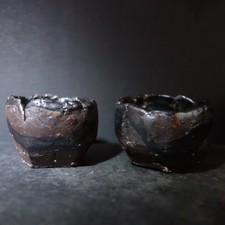 2 Stück archaische Sakebecher