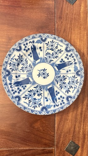 Blau weiß teller - teller, china