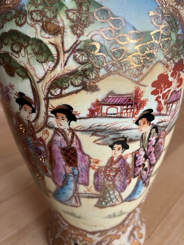 Vase satsuma stil - vase, im