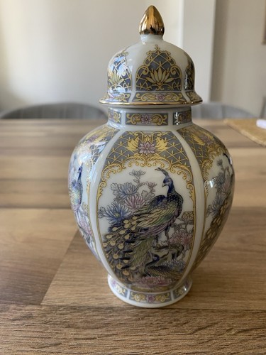Vintage japanische ingwerdose - vintage,