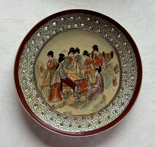 Royal satsuma teller - satsuma, japan