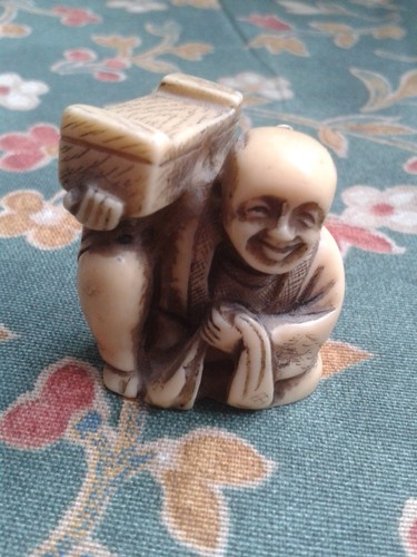 Netsuke japan lachender - netsuke,,