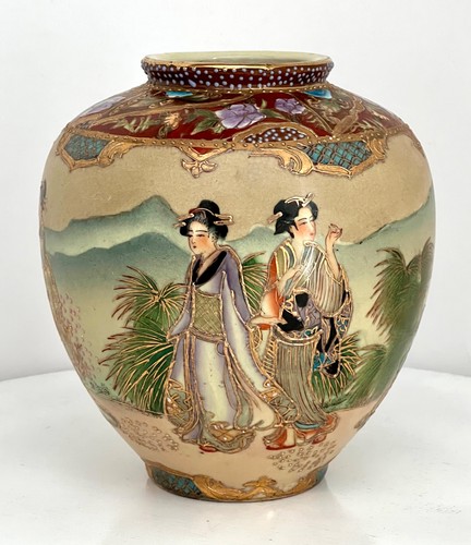 Japanische satsuma vase - vase, mit