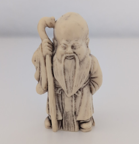 Japanische netsuke mönch - japanische,