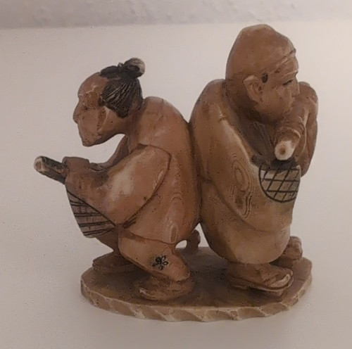 Japanische netsuke mönche - netsuke,