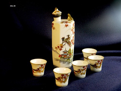 Rares vintage japan sake set - rares,