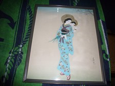 Asiatika Bild  Japan frau mit