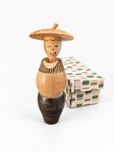 Vintage sosaku kokeshi - sosaku,