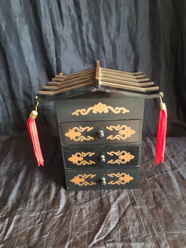 Vintage jewelry box china - vintage,